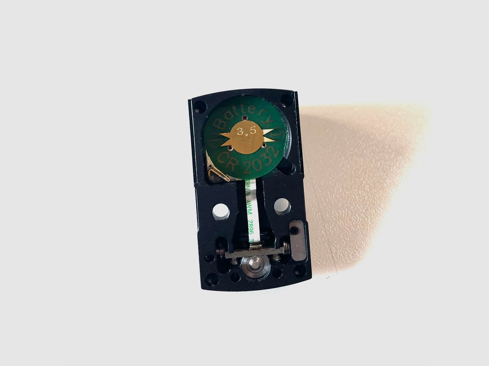 Docter sight Gebraucht mit Funktion Jagd und Sport mit Gebrauchsanweisung und 2 Senkschrauben M3x8 m