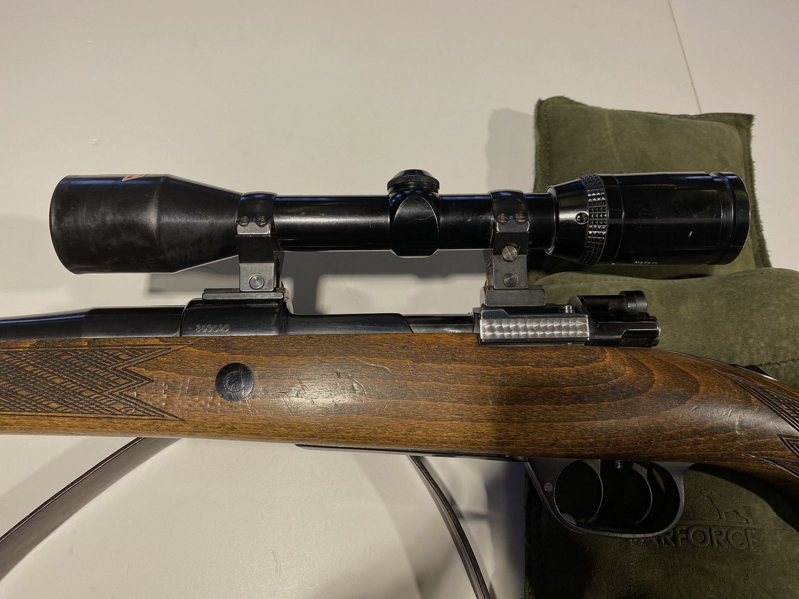 Büchse Voere 98, Kal. 7×64 mit Zeiss-Zielfernrohr, billede 2 af 4