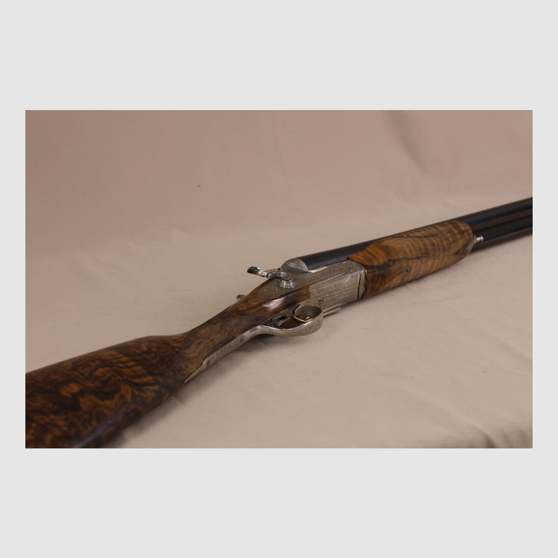 Armas Ego - Eibar Hahn - Doppelflinte // Seitenschloss // absolutes LUXUS Holz