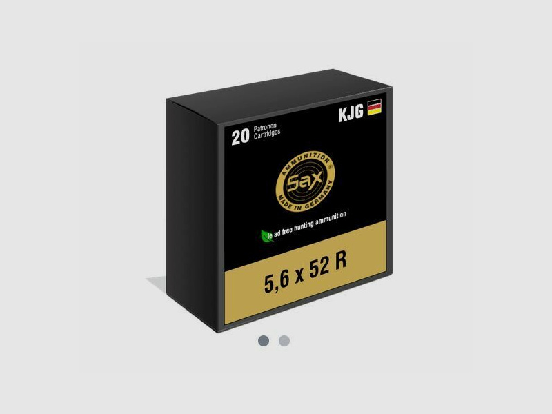 SAX Munition Kal. 5,6x52R KJG-HSR (3,0g)