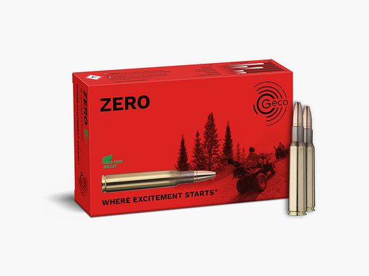 GECO 7x57  ZERO 8,2g Bleifreie Büchsenpatronen