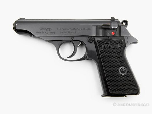 Walther PP Ulm/Do, Baujahr 1972, .22 LR