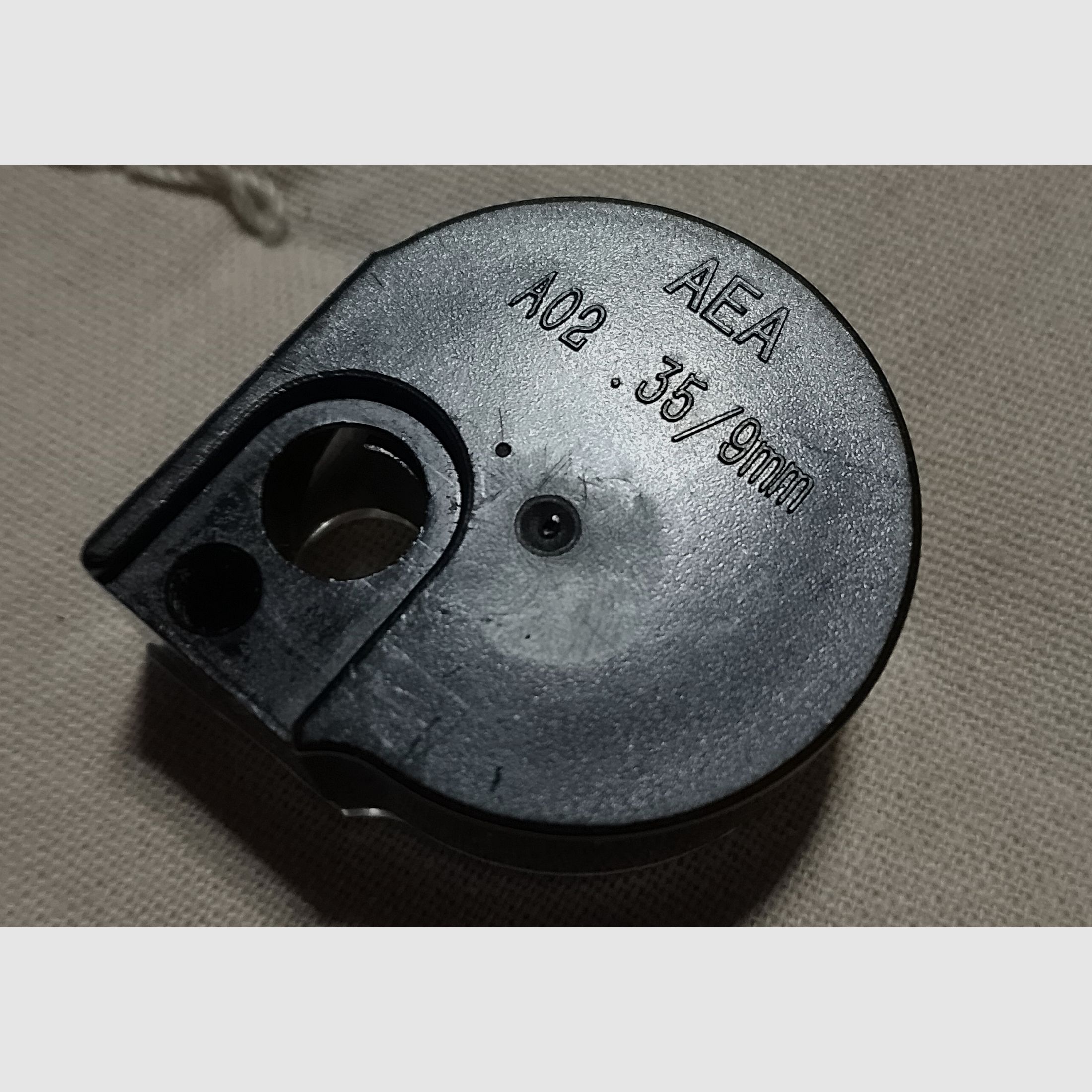 1x Original AEA 8 disparos 9mm cargador para HP max tambor .35 a02