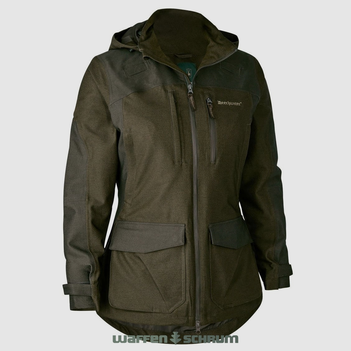 Deerhunter Jacke Chasse Olive Night melange