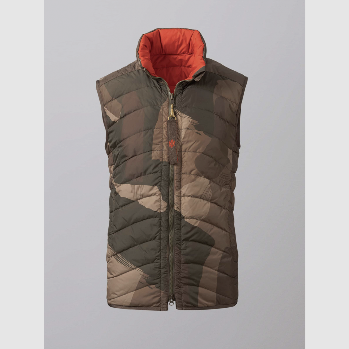 Habsburg Oswald gilet réversible Camo/Rouge, image 1 sur 10