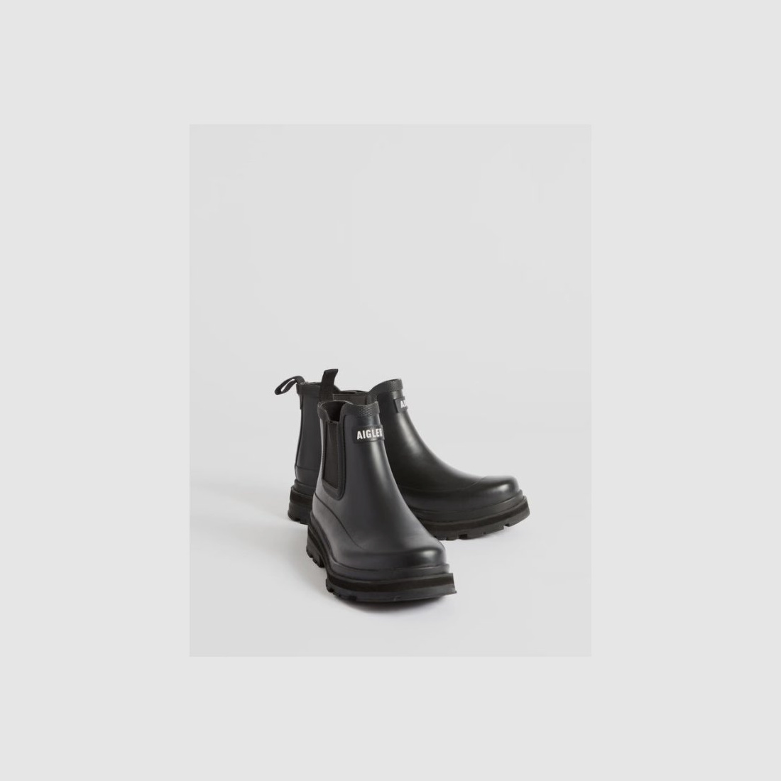 Aigle Herren Regenstiefelette Soft Rain M Schwarz 43
