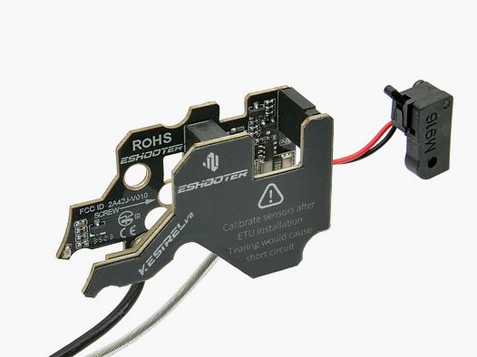 Kestrel V2 ETU Bluetooth - Rear Wired, internationale Version, nur für max. 0,5J AEG