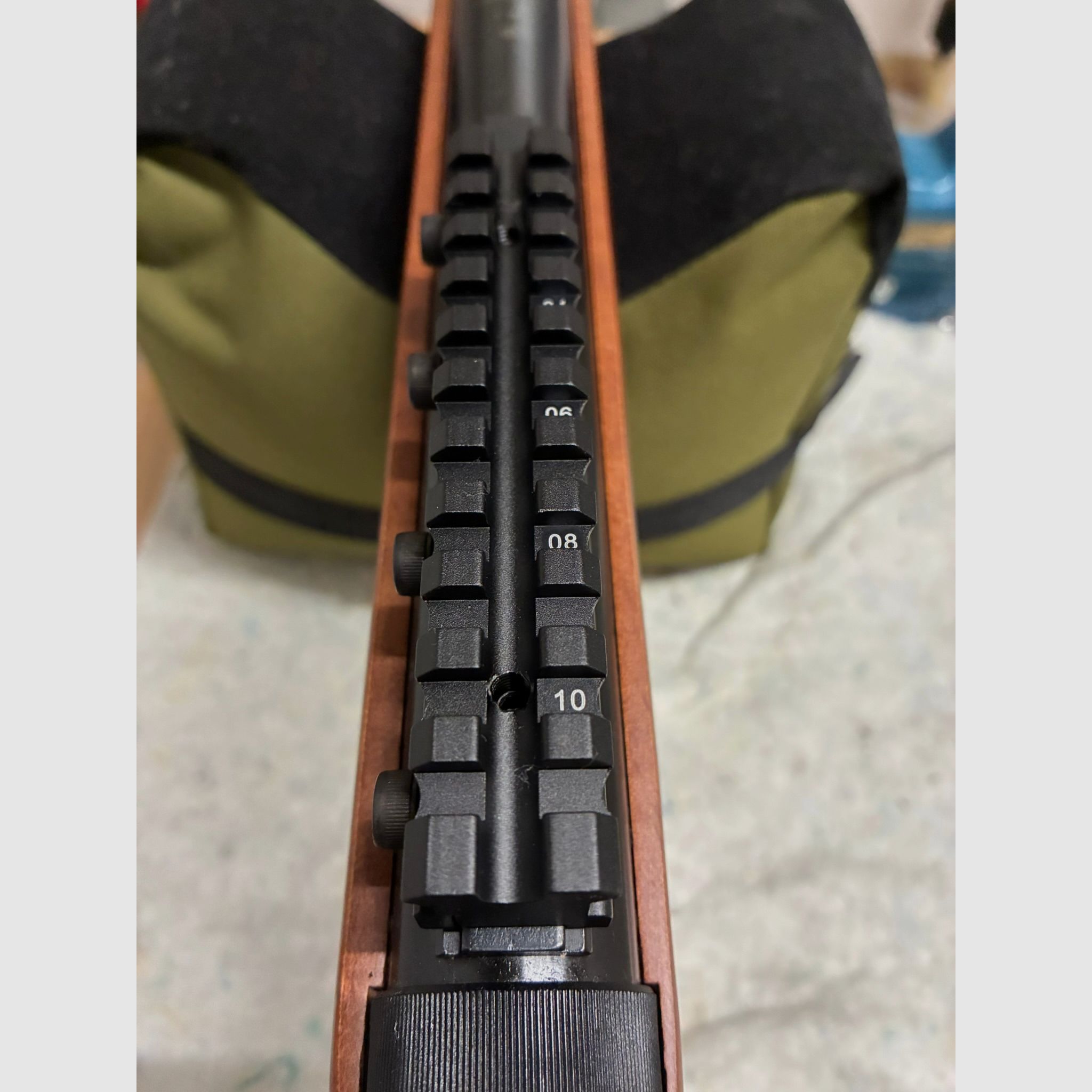 Luftgewehr Diana 31 T06 Luxus-Holzschaft mit Hawke ZF - wie 34 / 35