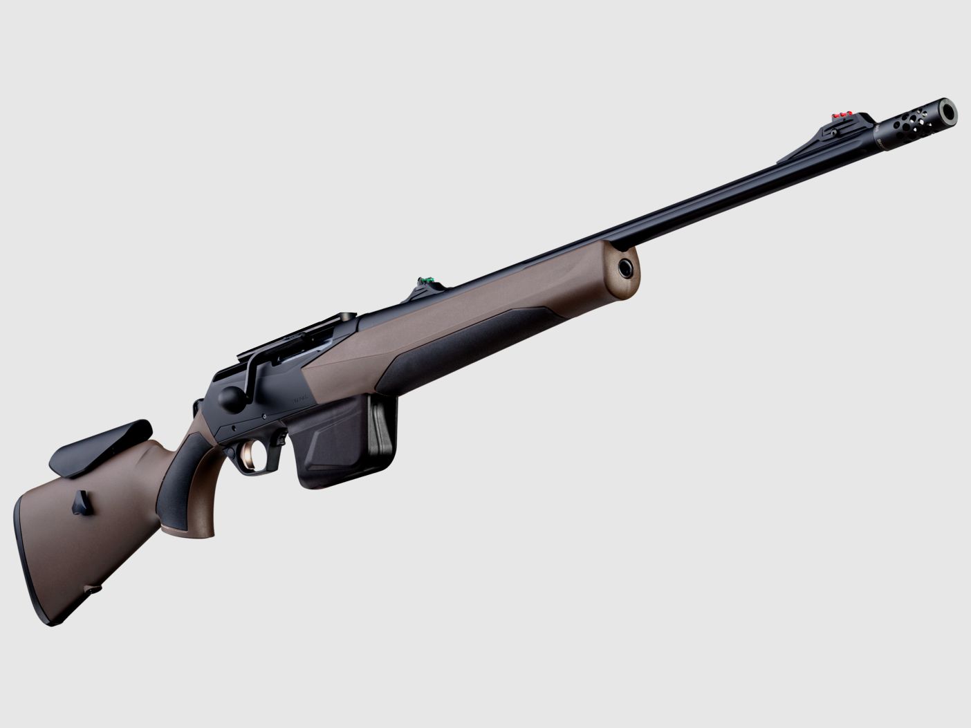 Browning Maral Standard Compo Brown Adj Fluted Hand Cocking Repetierbüchse