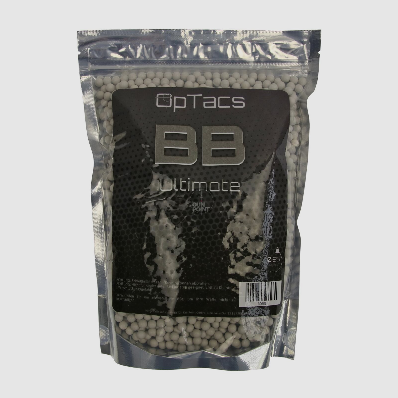 Softair - Kugeln OpTacs Ultimate BBs 0,25 g 4000 Stk.