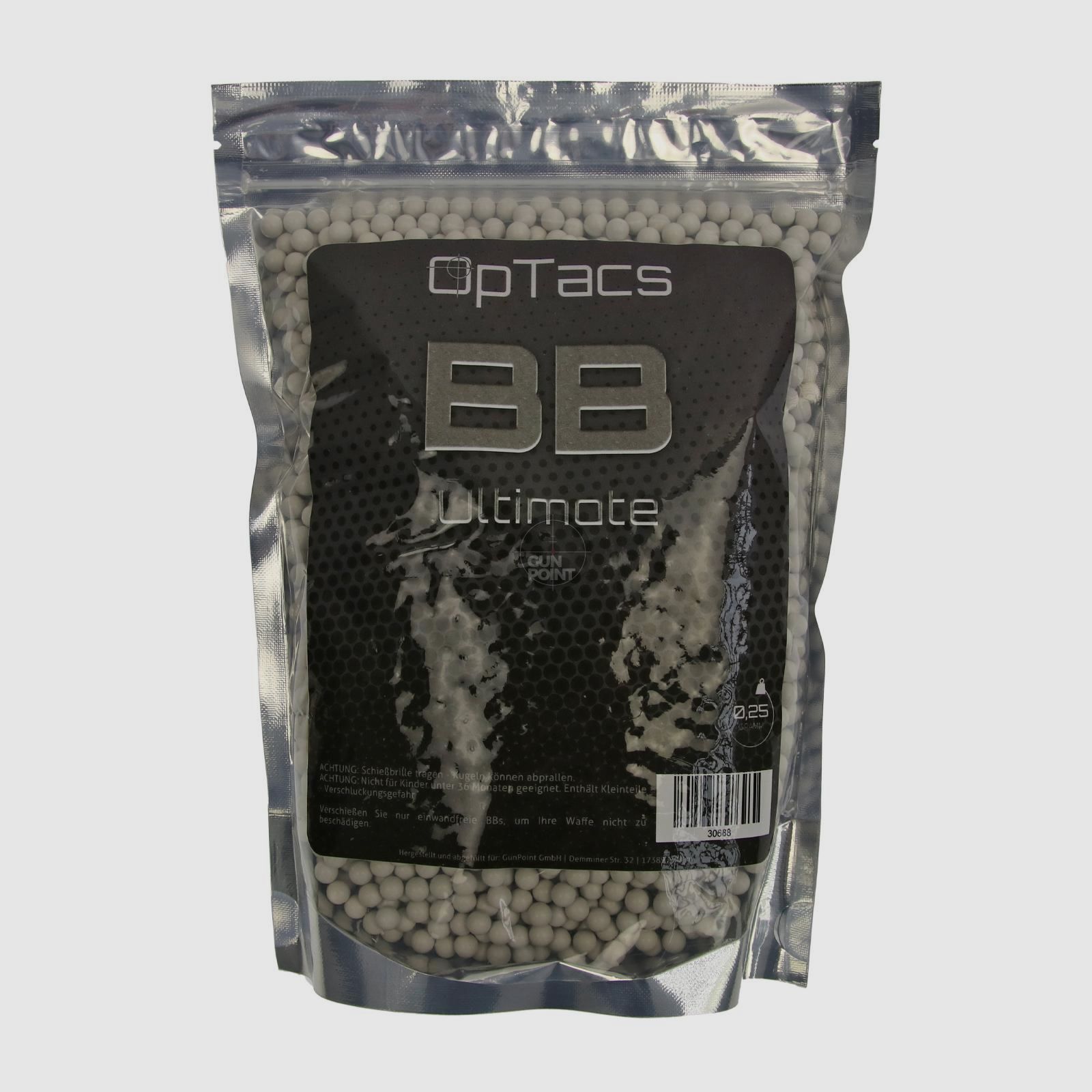 Softair - Kugeln OpTacs Ultimate BBs 0,25 g 4000 Stk.