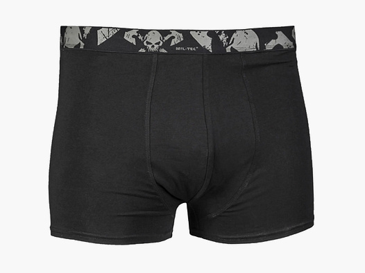 Mil-Tec Mil-Tec Boxershorts Skull schwarz