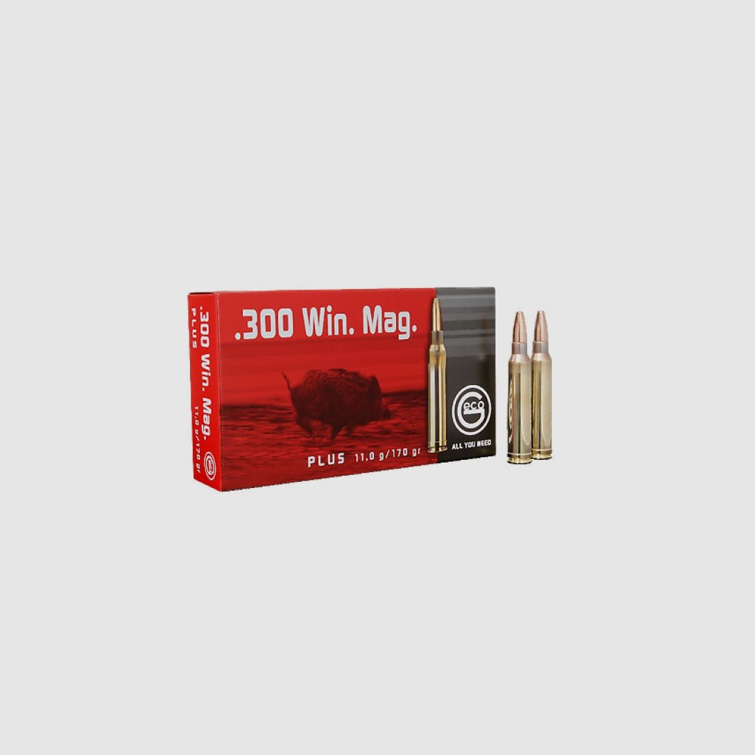 Geco Plus Nabojów - Kal. 300 Win. Mag., zdjęcie 1 z 4