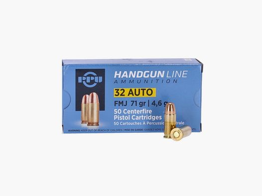 .32 Auto FMJ 71 gr - 50 pcs.