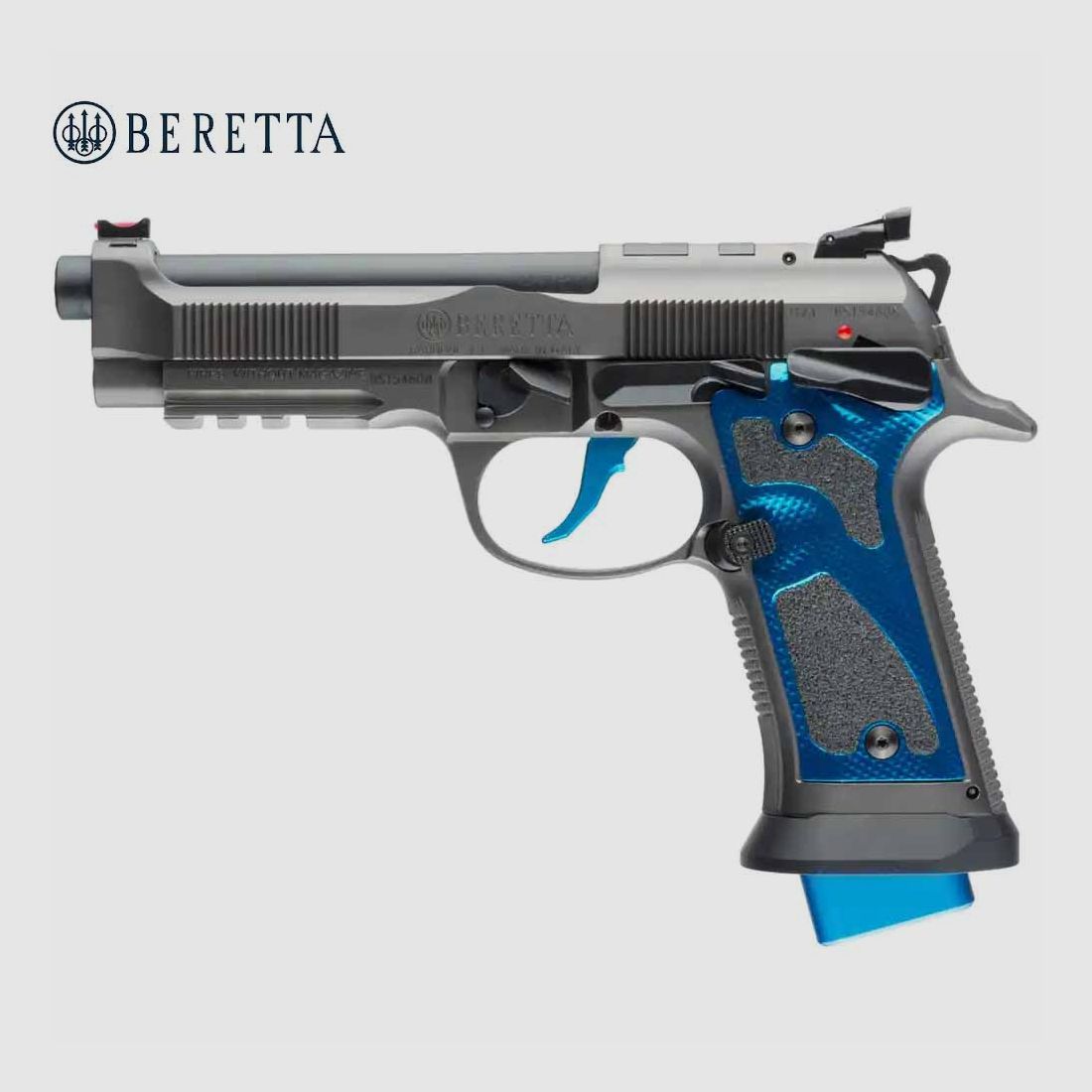 BERETTA 92X DARK SERIES BLUE RDO 9mmLuger
