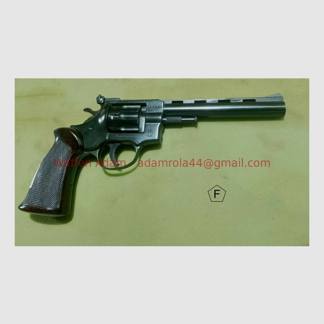 Weihrauch - F dans le Pentagone Arminius HW 4