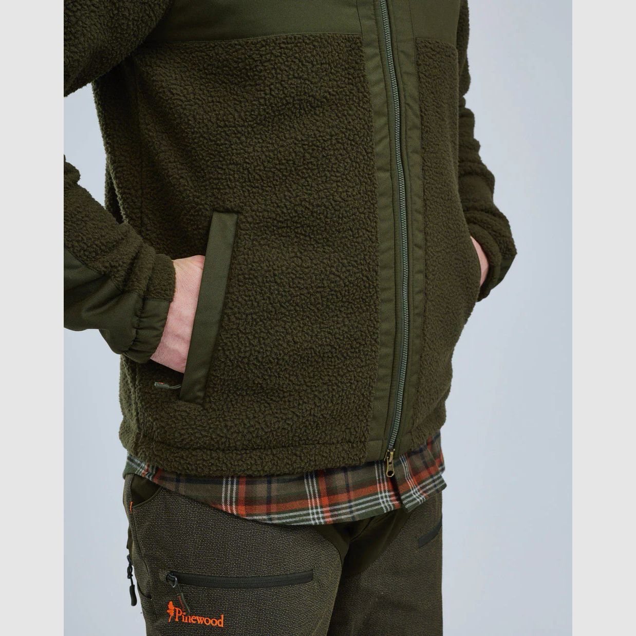 Pinewood Herren Fleecejacke