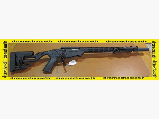 Ruger Rimfire 22lr Repetierbüchse, 10-Schuss Magazin, M-LOK Zweibein und Schalldämpfer