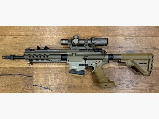Heckler und Koch MR308 A3 Slimline 13" sabbia con Antimatter Scopeswitch
