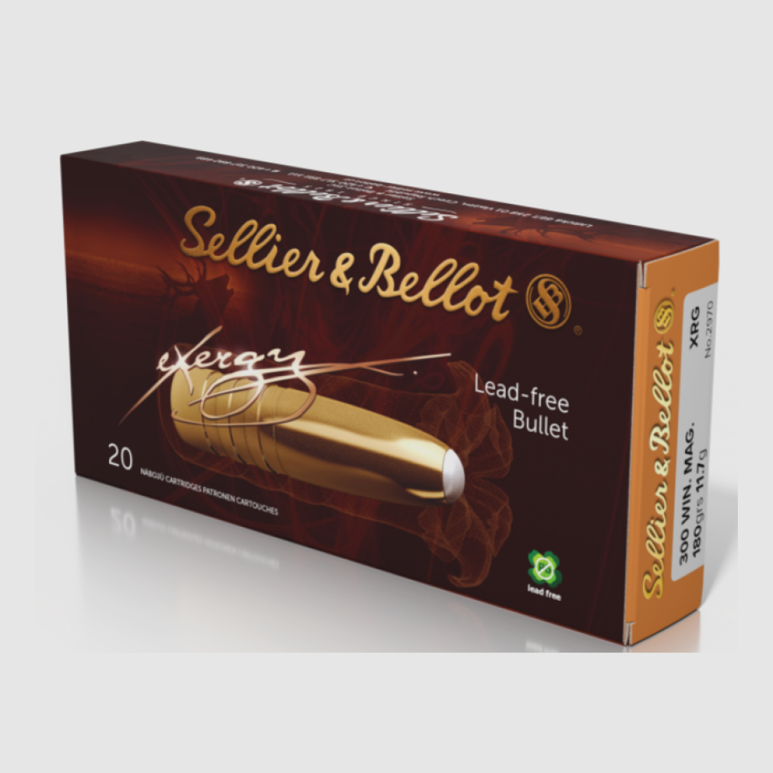 300 Win Mag S&B XRG 180gr VE20