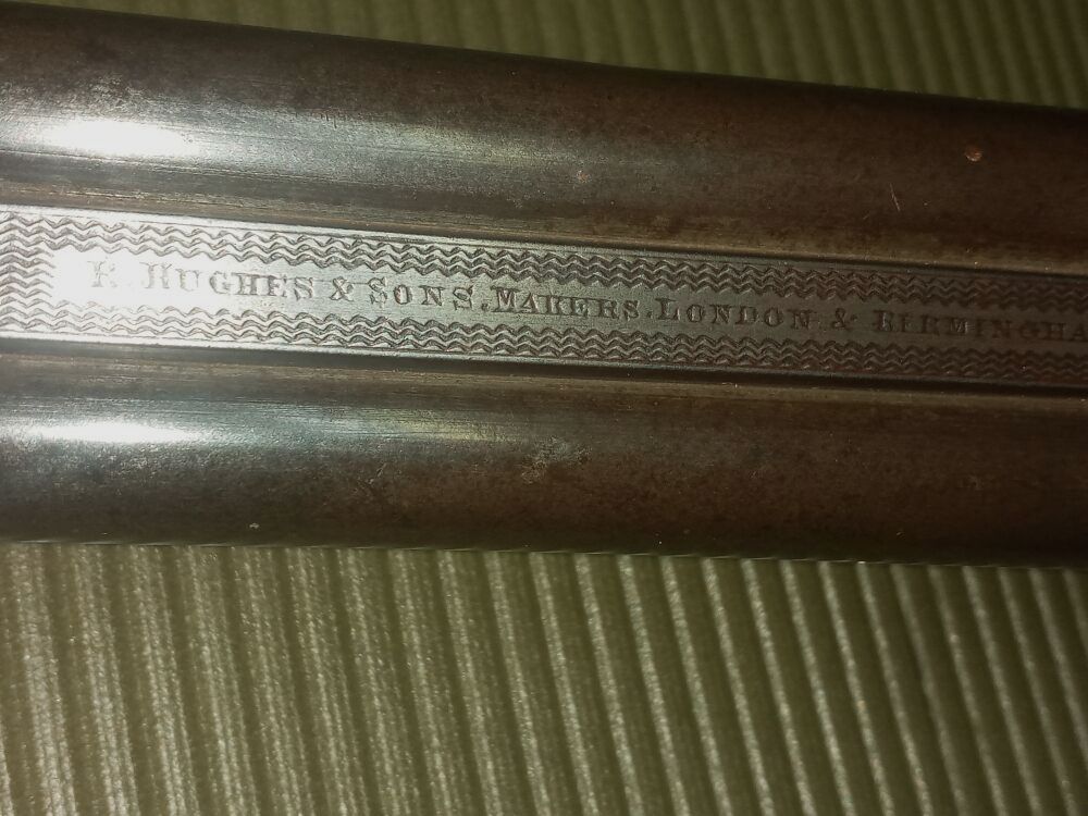 R. Hughes & Son's, Londyn +Birmingham Peleryna - Broń