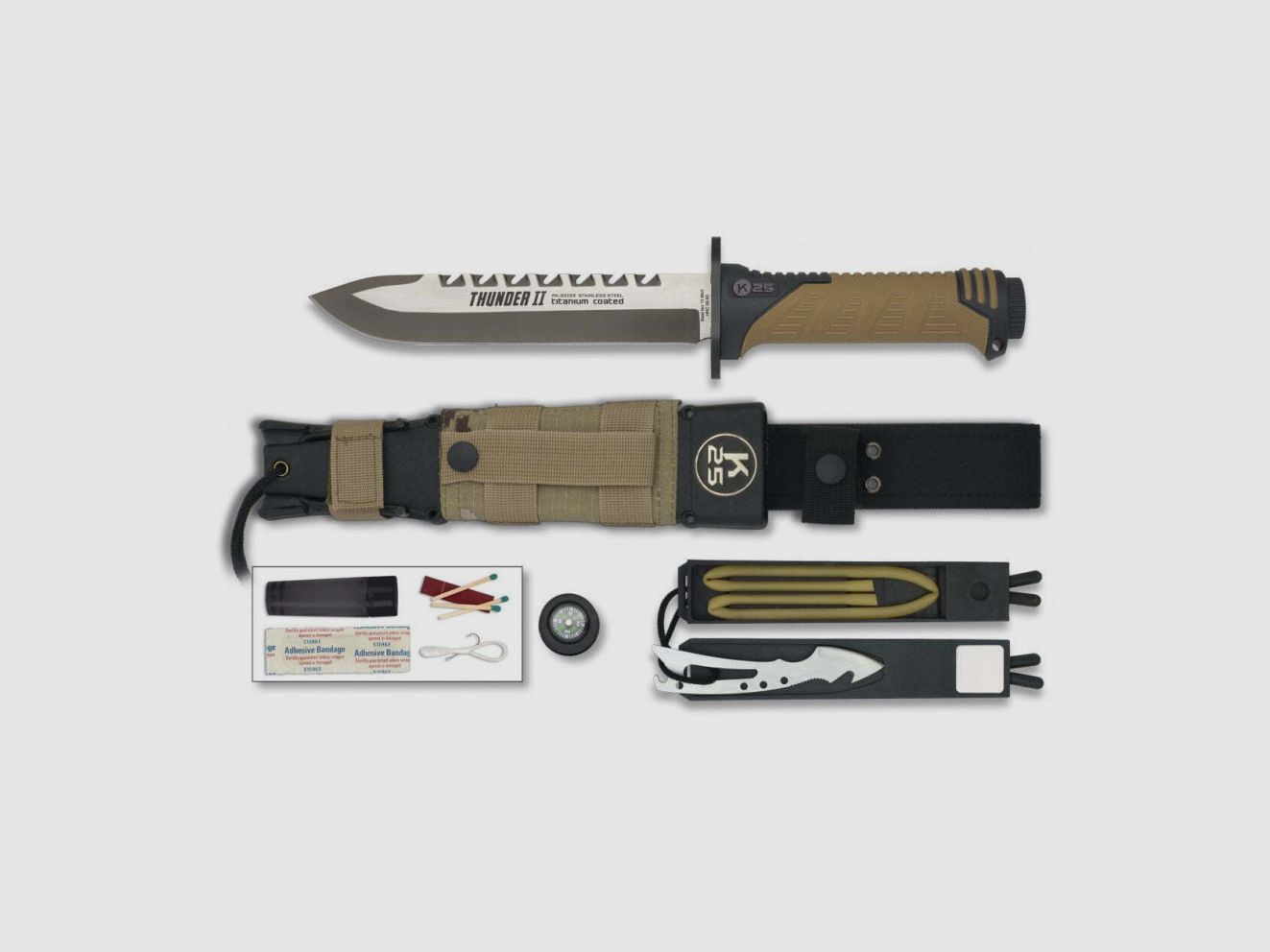 K25 Thunder II Überlebensmesser