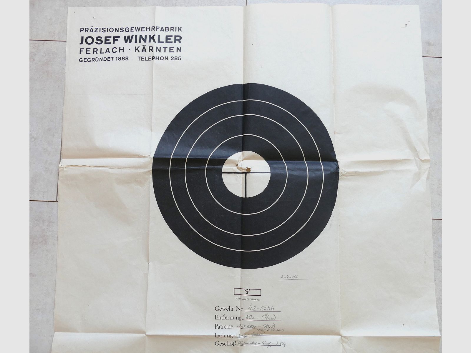 BbF. 20/70 .222 Remington