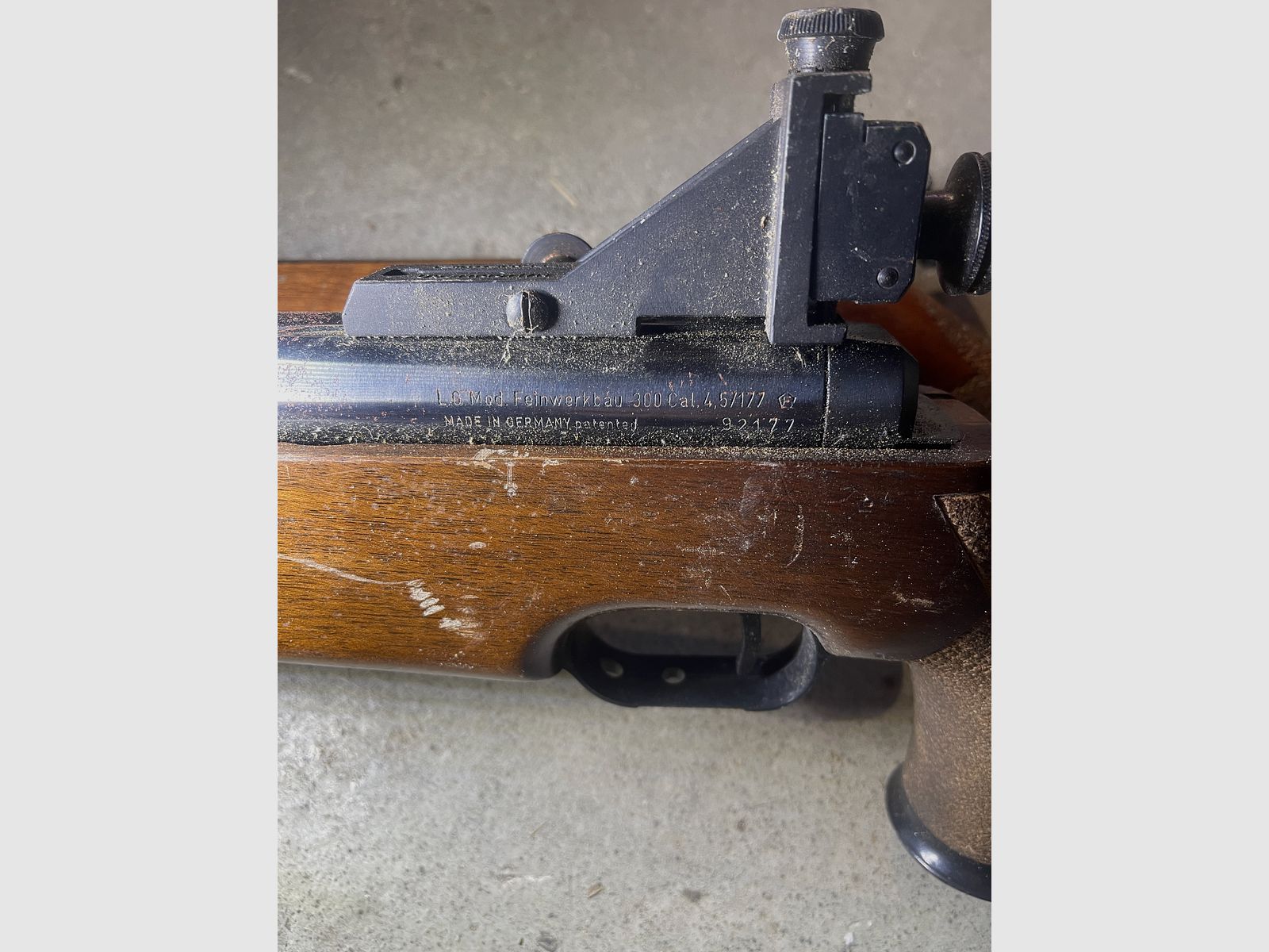 8x Conjunto de carabinas de aire comprimido Walther LGV Feinwerkbau 300 Diana piezas de repuesto para reparadores