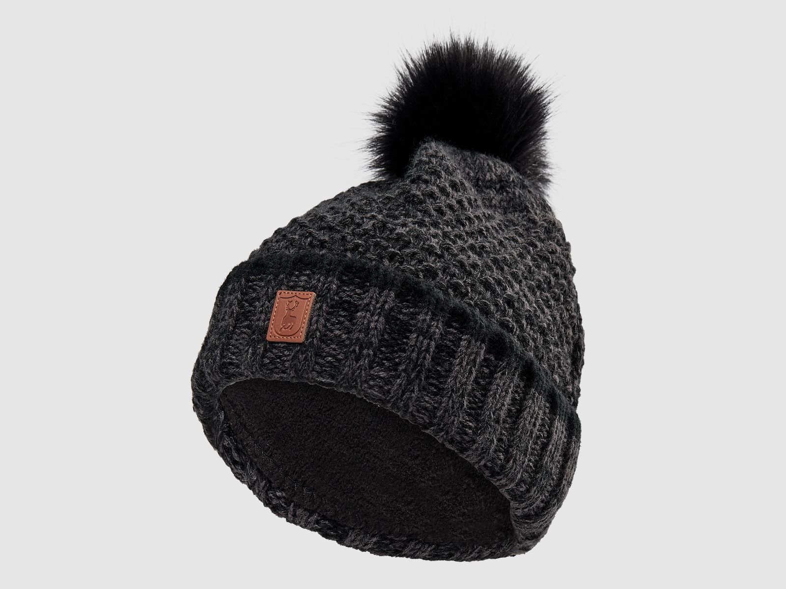 Deerhunter Lady Knitted Hat Lady Black