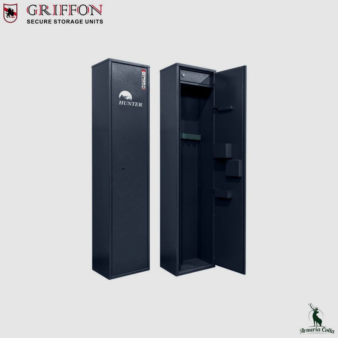 Griffon Coffre-fort pour Armes Longues 5 Places mod. GLT340, image 1 sur 2