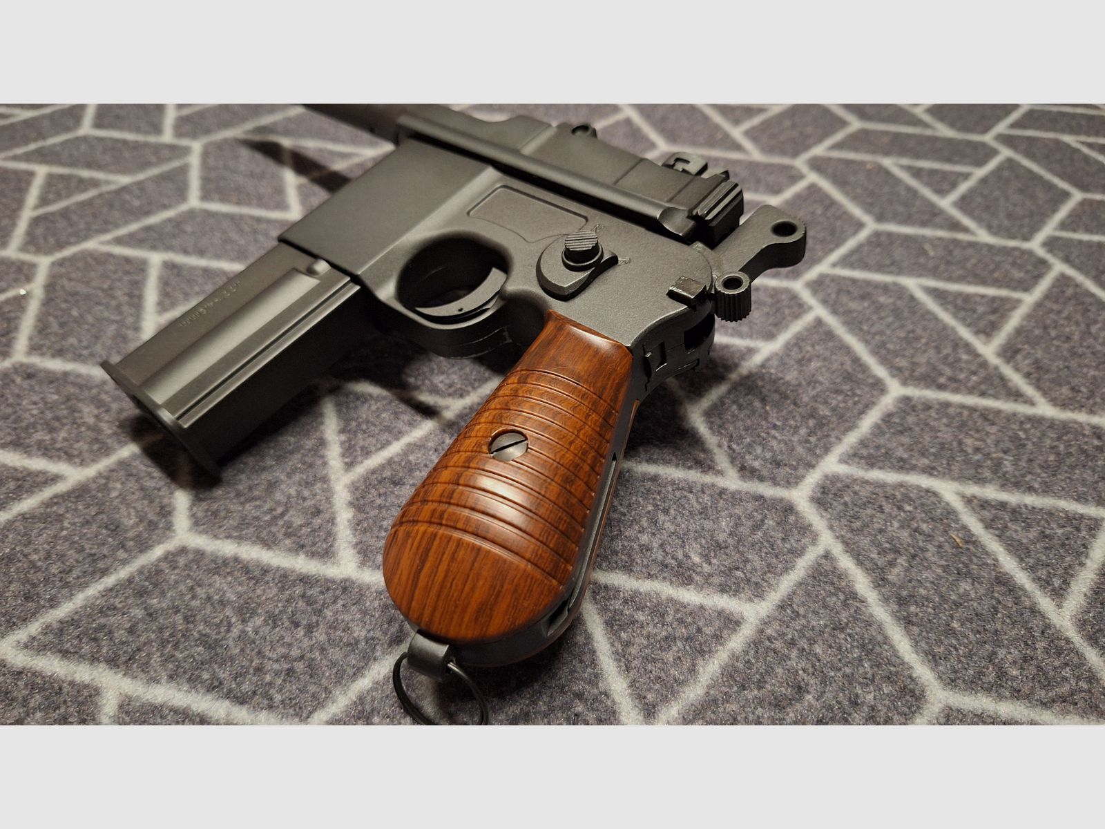 Umarex Legends Pistole C96 FM Blowback - 4,5 mm Stahl BB NEU!