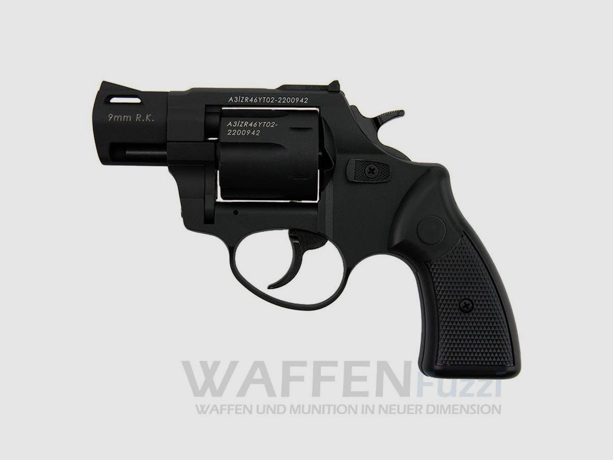 Zoraki R2 Schreckschusswapen Zwart Kaliber 9mm Revolver, afbeelding 1 van 6