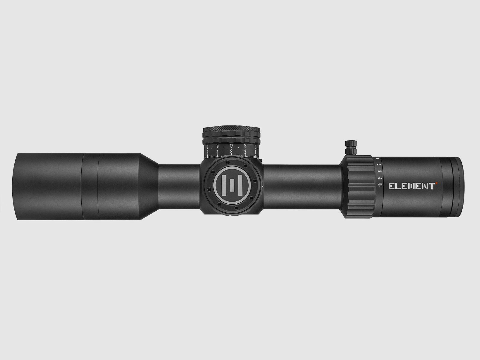 Element Optics Theos Zielfernrohr | 2-10x42 | MPR-1D MRAD FFP Schwarz
