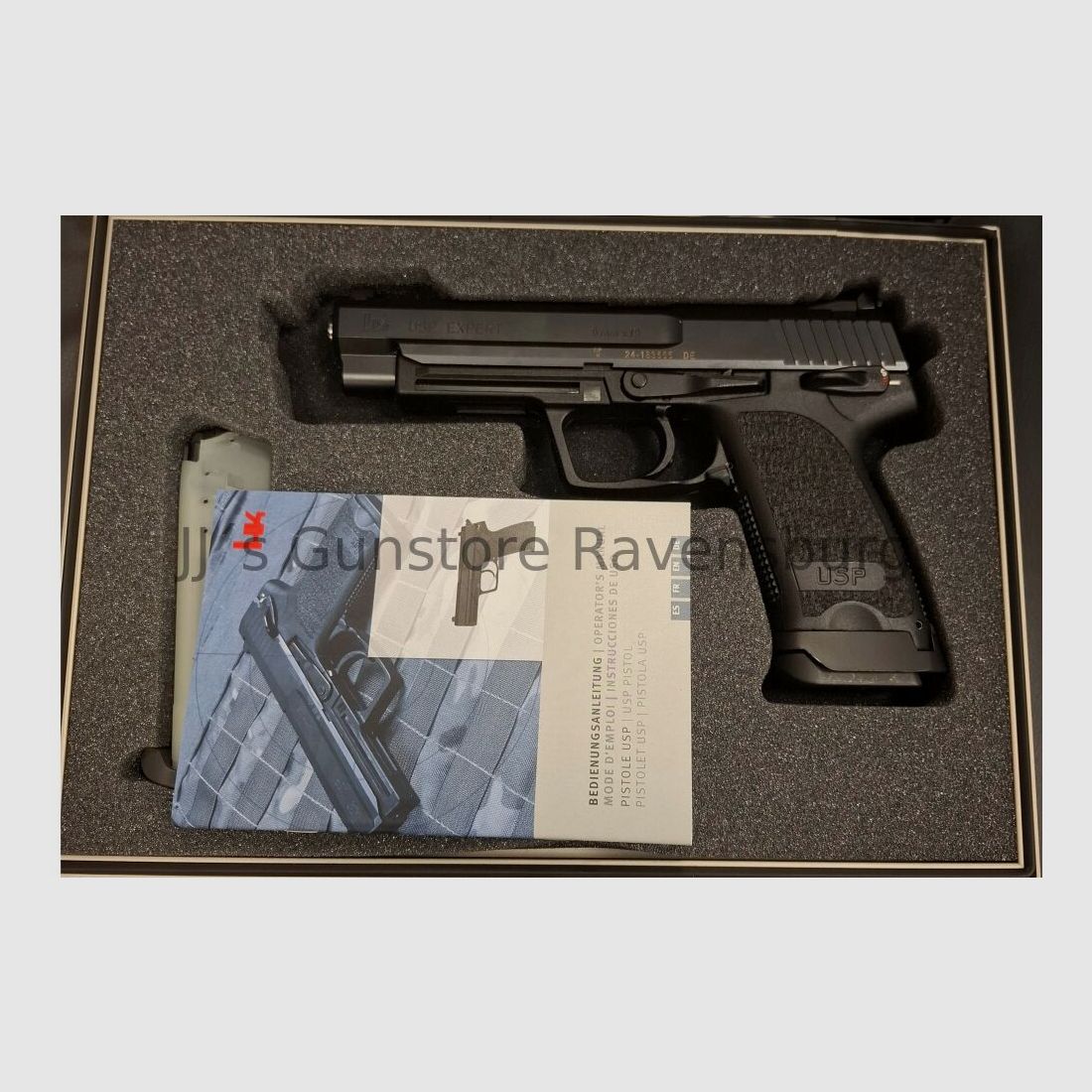 Heckler & Koch HK pistol USP Expert, caliber 9 mm Luger, 9mm Luger