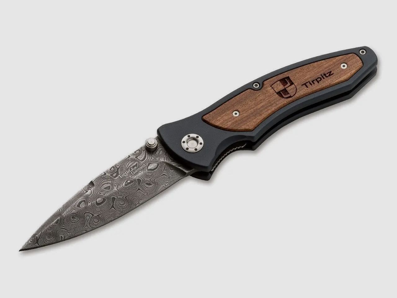 Cuchillo de bolsillo Böker Tirpitz-Damasco