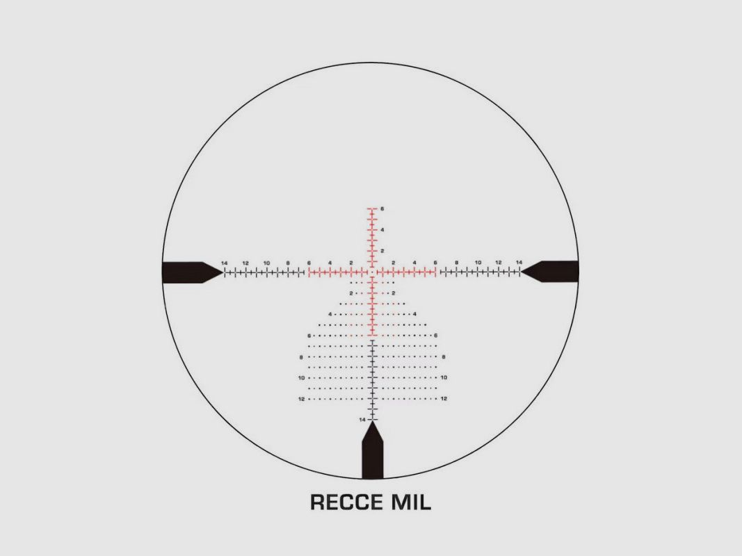 Zielfernrohr SWAMPFOX Warhawk 5-25x56 FFP Recce Mil 34mm, Bild 5 von 5