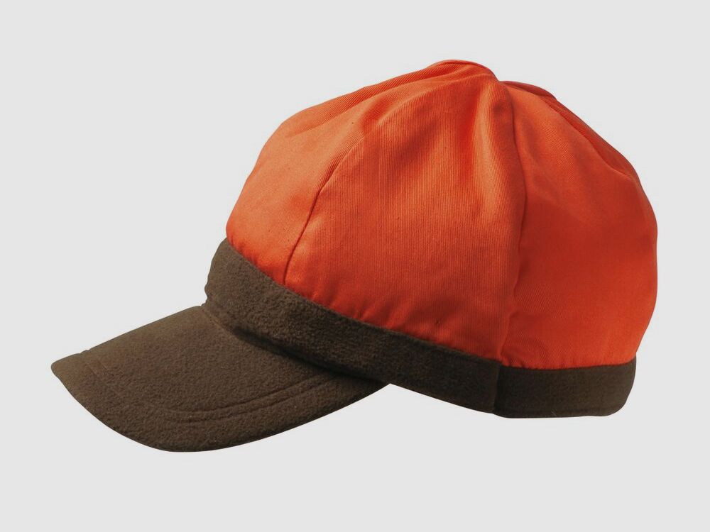 Cappello a visiera in pile reversibile