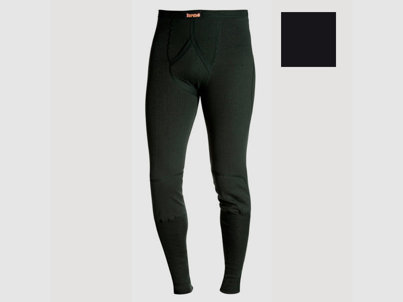 TERMO ORIGINAL HEAVY Lange Unterhose mit Eingriff schwarz