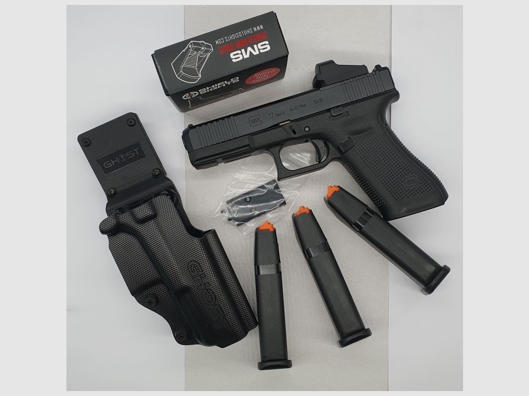 Pistola Glock 17 Gen5/FS/MOS -Pack IPSC Optics 4MOA, billede 5 af 5