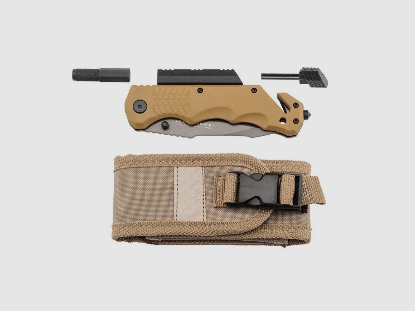Taktisches / Überlebens-Messer K25 Tan, Bild 2 von 5