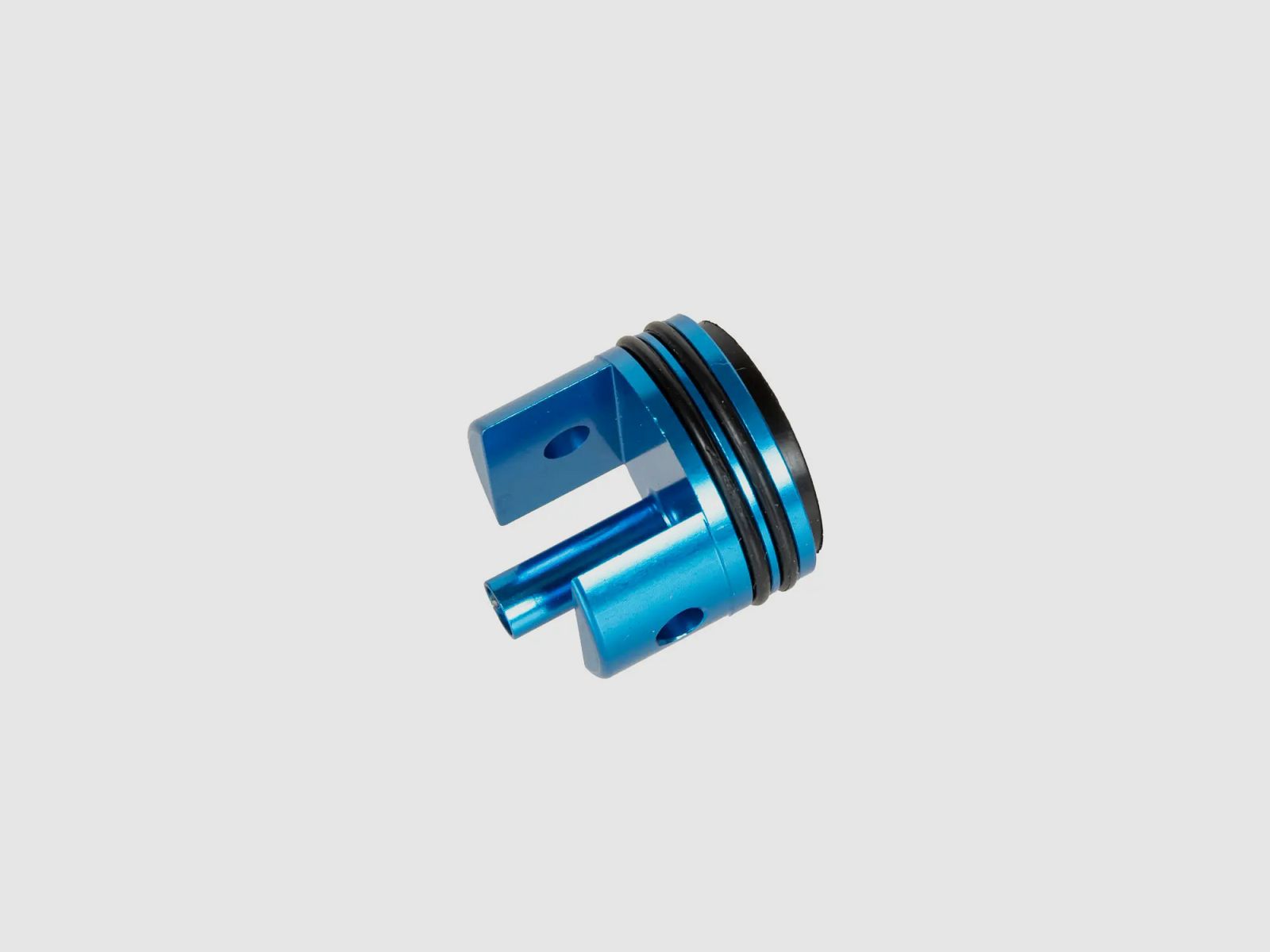 Double Air-Sealed Aluminum CNC Cylinder Head V2/V3, blau (SA)