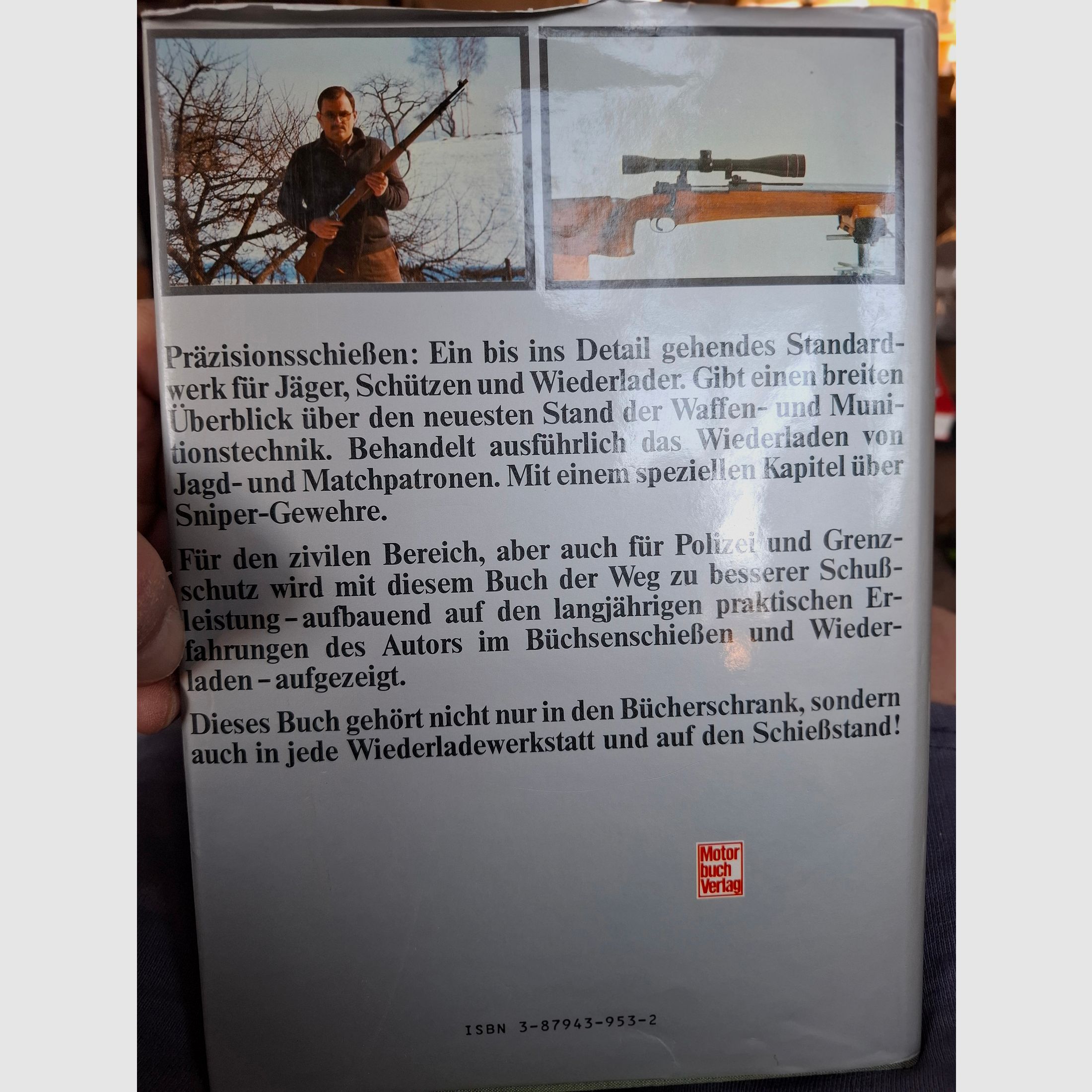 Strzelectwo precyzyjne autorstwa Hansa Heigela. Książka w twardej oprawie