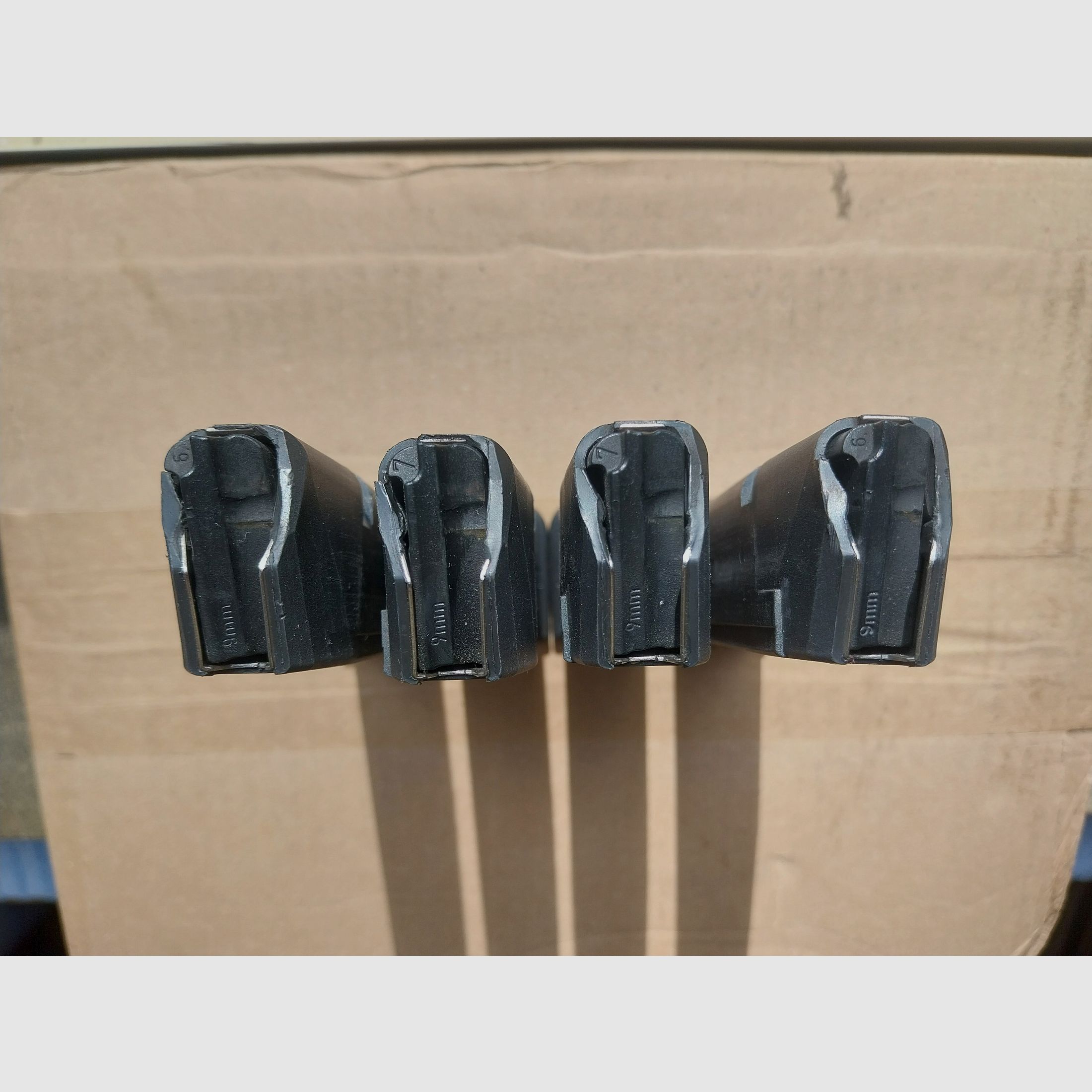 4x Magazin Glock 17 9x19 neue Generation