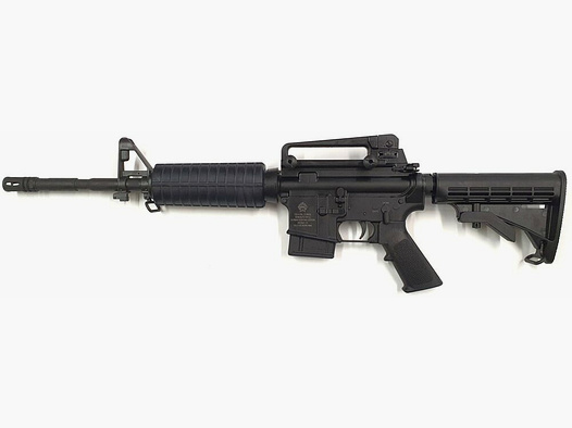 NORINCO semi-automatic rifle Norinco CQ-A AR15 M4 14.7" in caliber 223rem. Carrying handle, Delta sighting.
