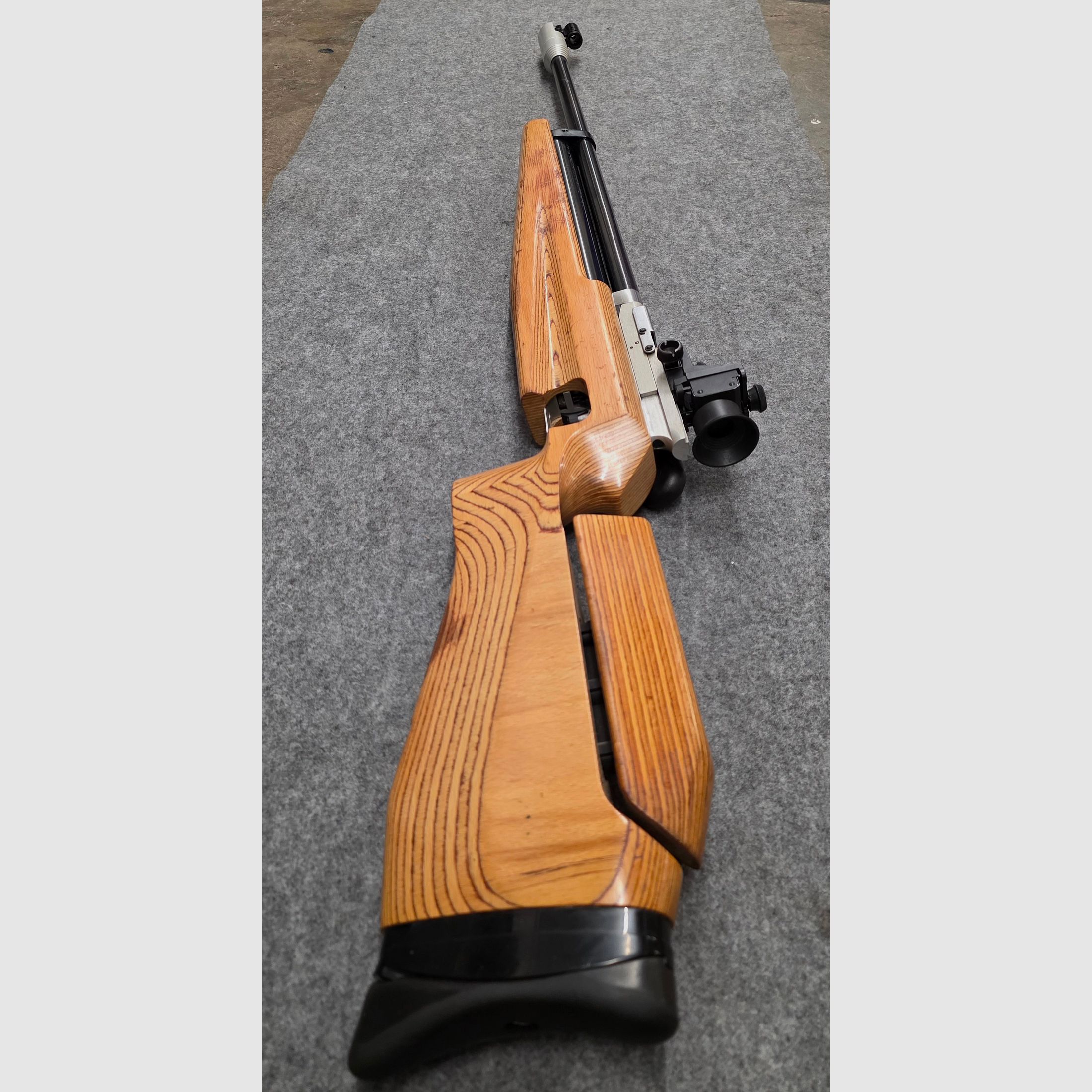 Feinwerkbau FWB Mod. 601 Bedienungsanleitung Luftgewehr Vorkomprimierer Pressluft Match Gewehr