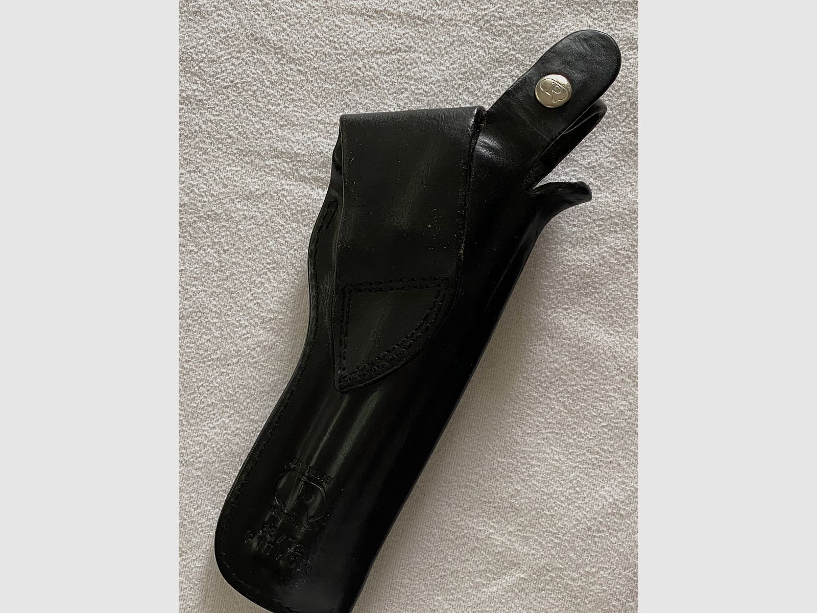 3 leren holsters Colt Phyton, Sig Sauer, Glock 19 Links