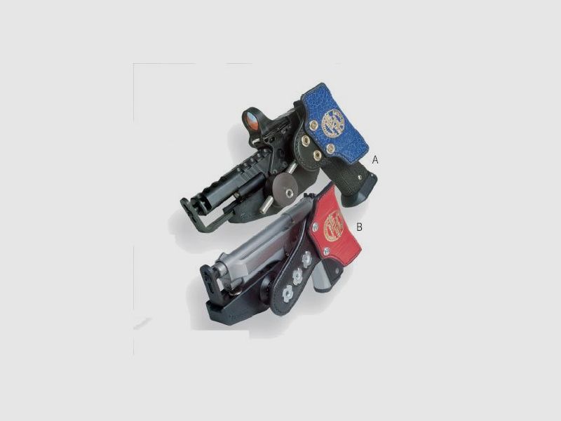 SICKINGER Holster (Wettkampf) f. SIG-SAUER P220/P226 4,5-6' 63008 -SpeedMachine 3D schwarz