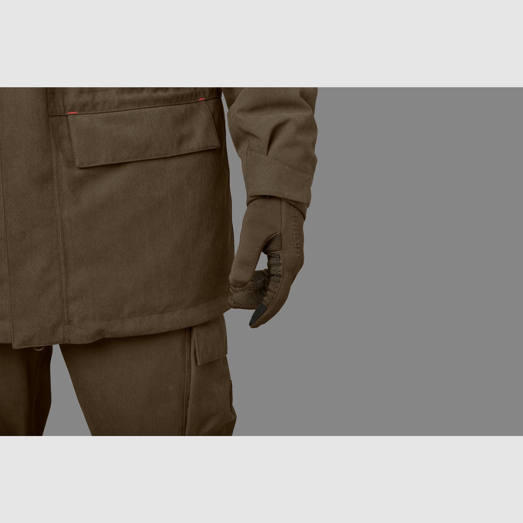 Härkila Power Stretch rękawice Willow Green, zdjęcie 4 z 5