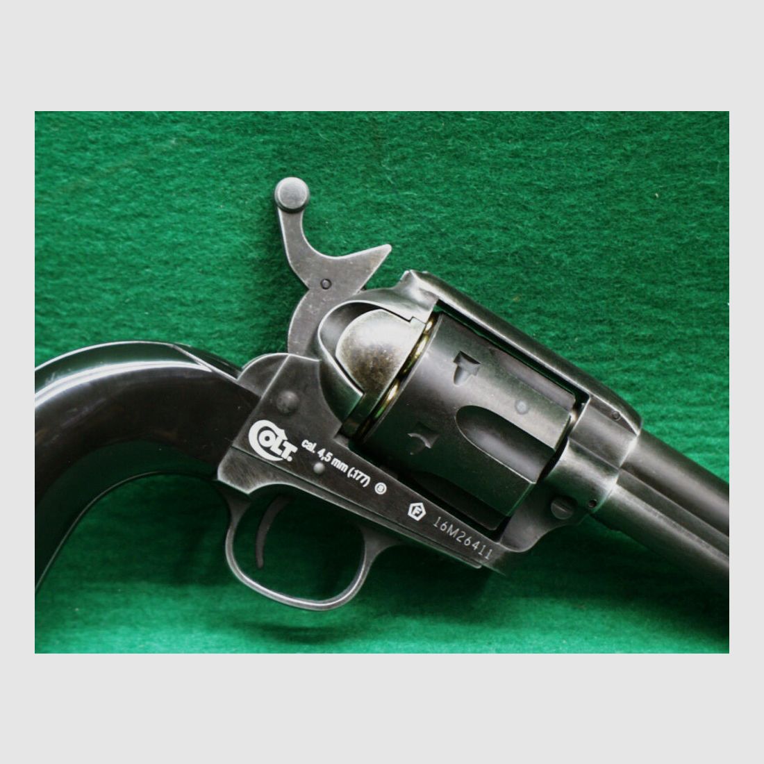 Umarex CO2 Revolver, Colt Single Action .45, schwarz
