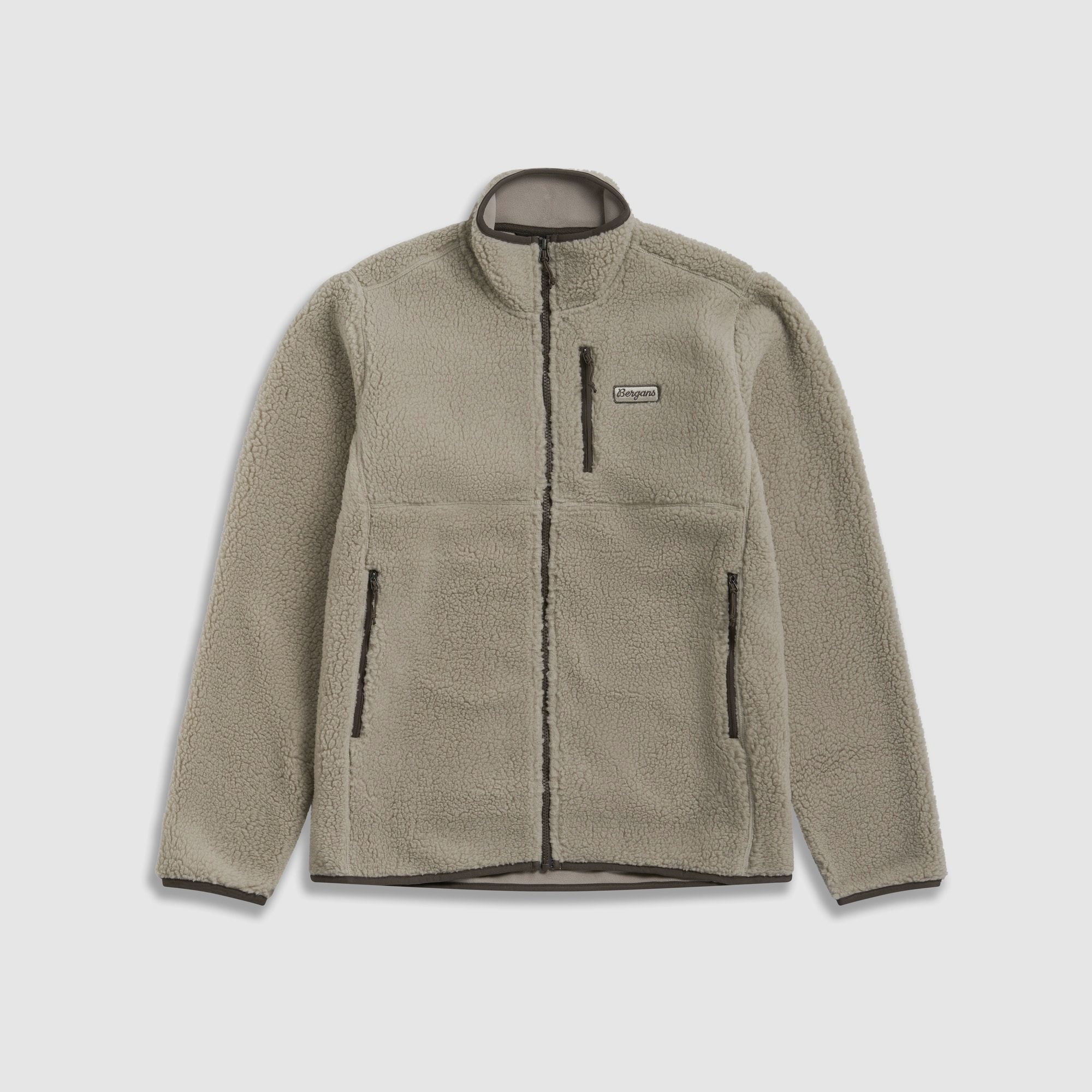 Chaqueta de forro polar Bergans Lunnan para hombres Coastal Sand M